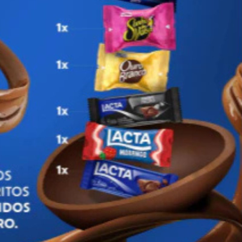 Ovo de PÃ¡scoa Lacta Favoritos 540g                                             Mix de Sabores IcÃ´nicos!