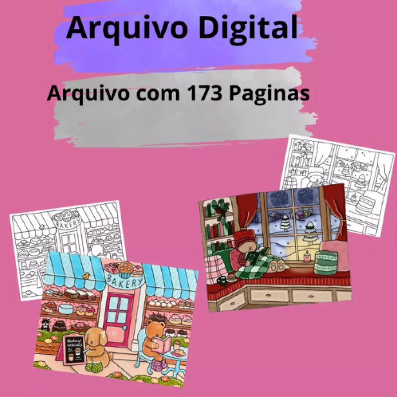 Arquivo Digital Para Colorir Desenho Ursinho Bobbie Goods